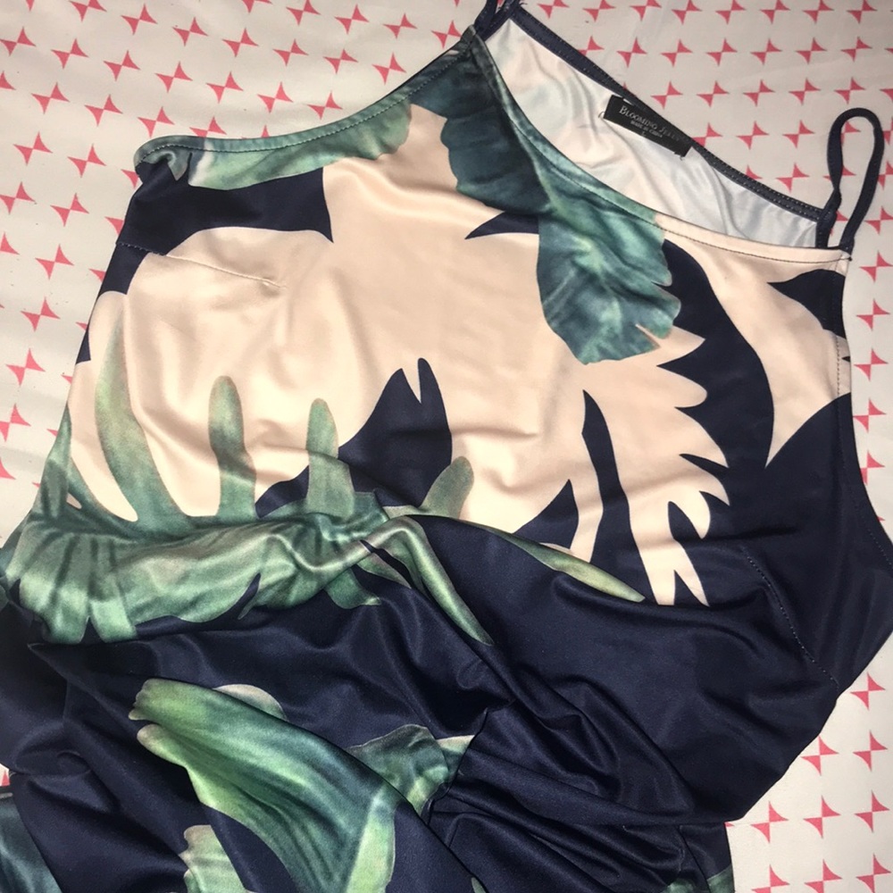 Tropical spring/ summer dress .